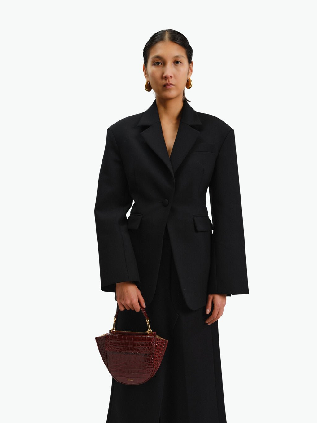 Hortensia Croco Mini Bag - Wandler