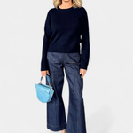 Hortensia Croco Sky Mini Bag - Wandler