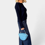 Hortensia Croco Sky Mini Bag - Wandler