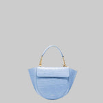 Hortensia Croco Sky Mini Bag - Wandler