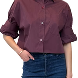 Next Ex Mauve Wine Shirt