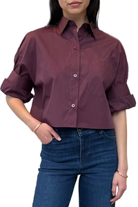 Next Ex Mauve Wine Shirt
