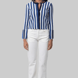 Iris Striped Knitted Jacket - Simkhai