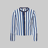 Iris Striped Knitted Jacket - Simkhai