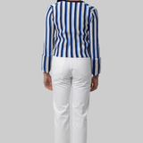 Iris Striped Knitted Jacket - Simkhai