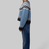 Isaline Fair Isle Sweater - Nili Lotan
