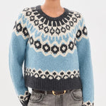 Isaline Fair Isle Sweater - Nili Lotan