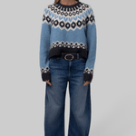 Isaline Fair Isle Sweater - Nili Lotan