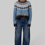 Isaline Fair Isle Sweater - Nili Lotan