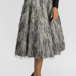 Jacquard Fringe Skirt - Odeeh
