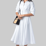 Jazz Pintuck Midi Dress - Simkhai