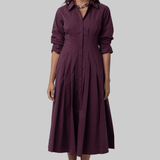 Jazz Pintuck Midi Dress - Simkhai