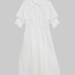 Jazz Pintuck Midi Dress - Simkhai