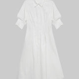 Jazz Pintuck Midi Dress - Simkhai