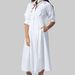 Jazz Pintuck Midi Dress - Simkhai