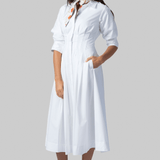 Jazz Pintuck Midi Dress - Simkhai