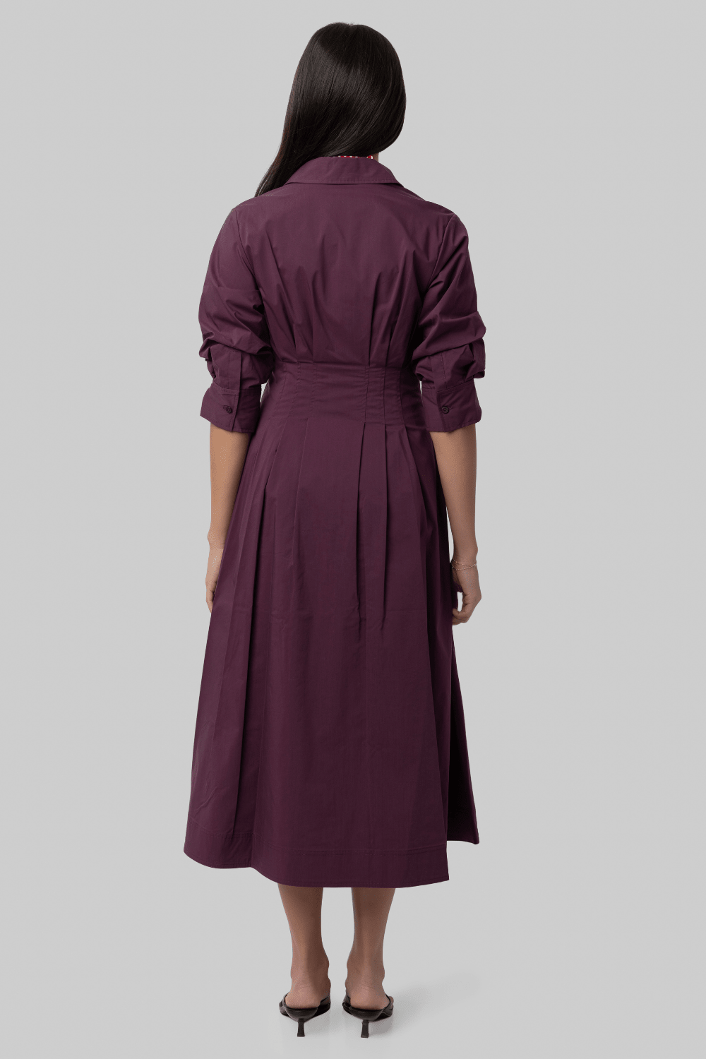 Jazz Pintuck Midi Dress - Simkhai