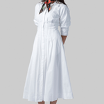 Jazz Pintuck Midi Dress - Simkhai