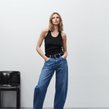 Jazzie Barrel Jean - Closed