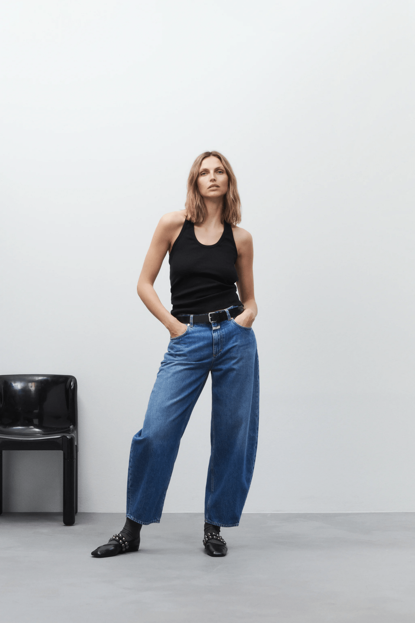 Jazzie Barrel Jean - Closed