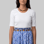 Jersey Cotton Ribbed T-Shirt - Odeeh