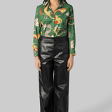 Joana Dragon Print Shirt - La Prestic Ouiston