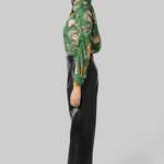 Joana Dragon Print Shirt - La Prestic Ouiston