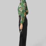 Joana Dragon Print Shirt - La Prestic Ouiston