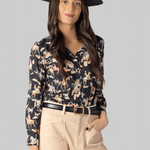 Joana Horse Print Shirt - La Prestic Ouiston
