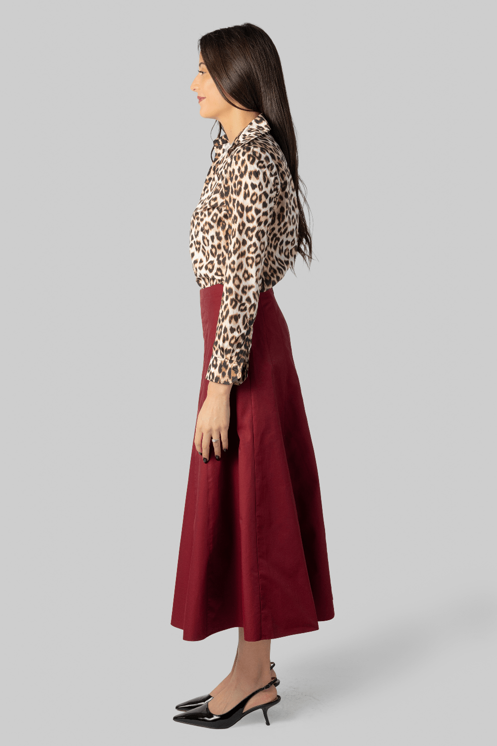 Joana Panther Print Shirt - La Prestic Ouiston