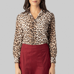 Joana Panther Print Shirt - La Prestic Ouiston