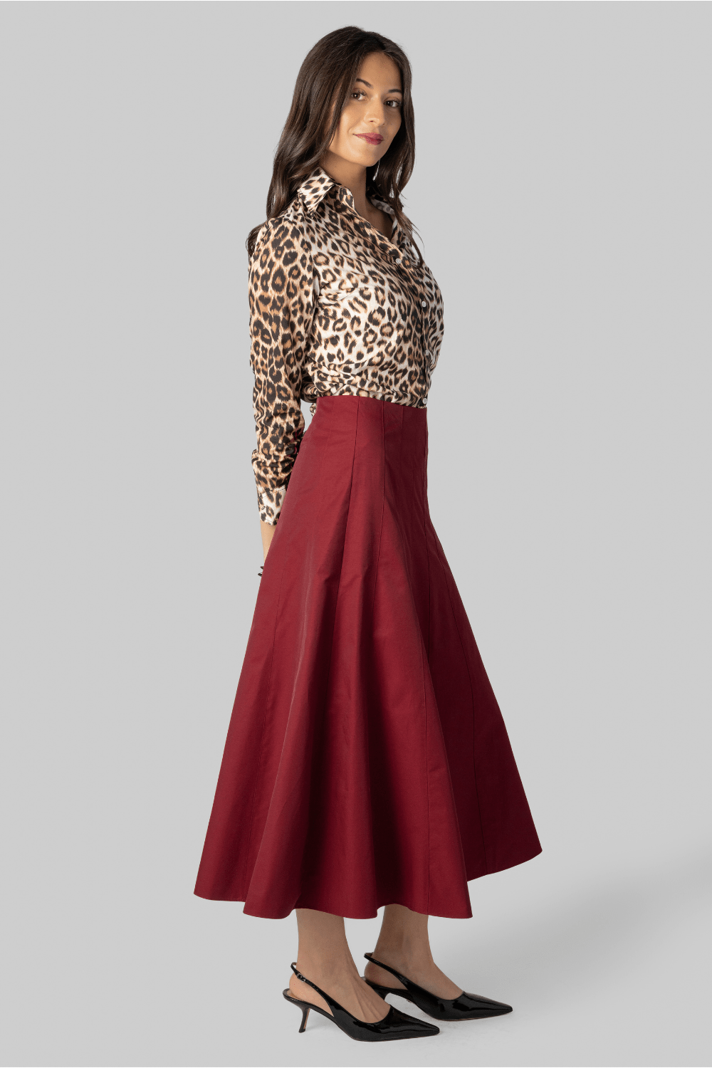 Joana Panther Print Shirt - La Prestic Ouiston