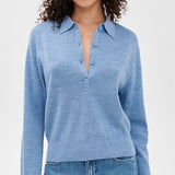 Kari Polo Knit Top - Apiece Apart