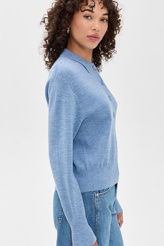 Kari Polo Knit Top - Apiece Apart