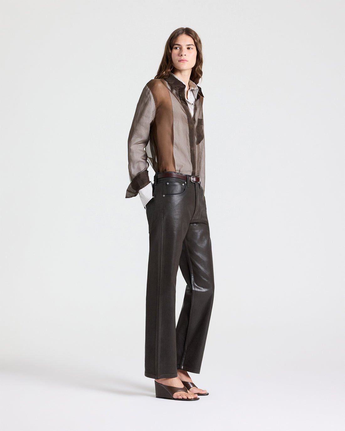 Kent Street in Coated Denim - TWP