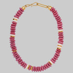 Laguna Necklace Rose Pink - Lizzie Fortunato