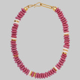 Laguna Necklace Rose Pink - Lizzie Fortunato