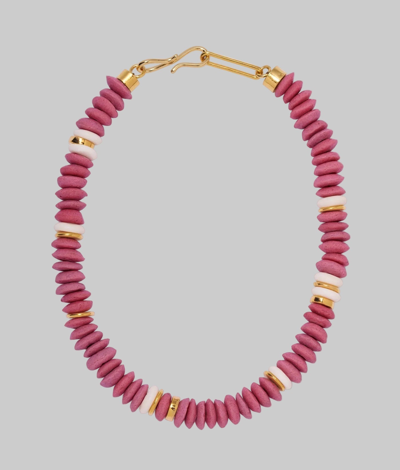 Laguna Necklace Rose Pink - Lizzie Fortunato
