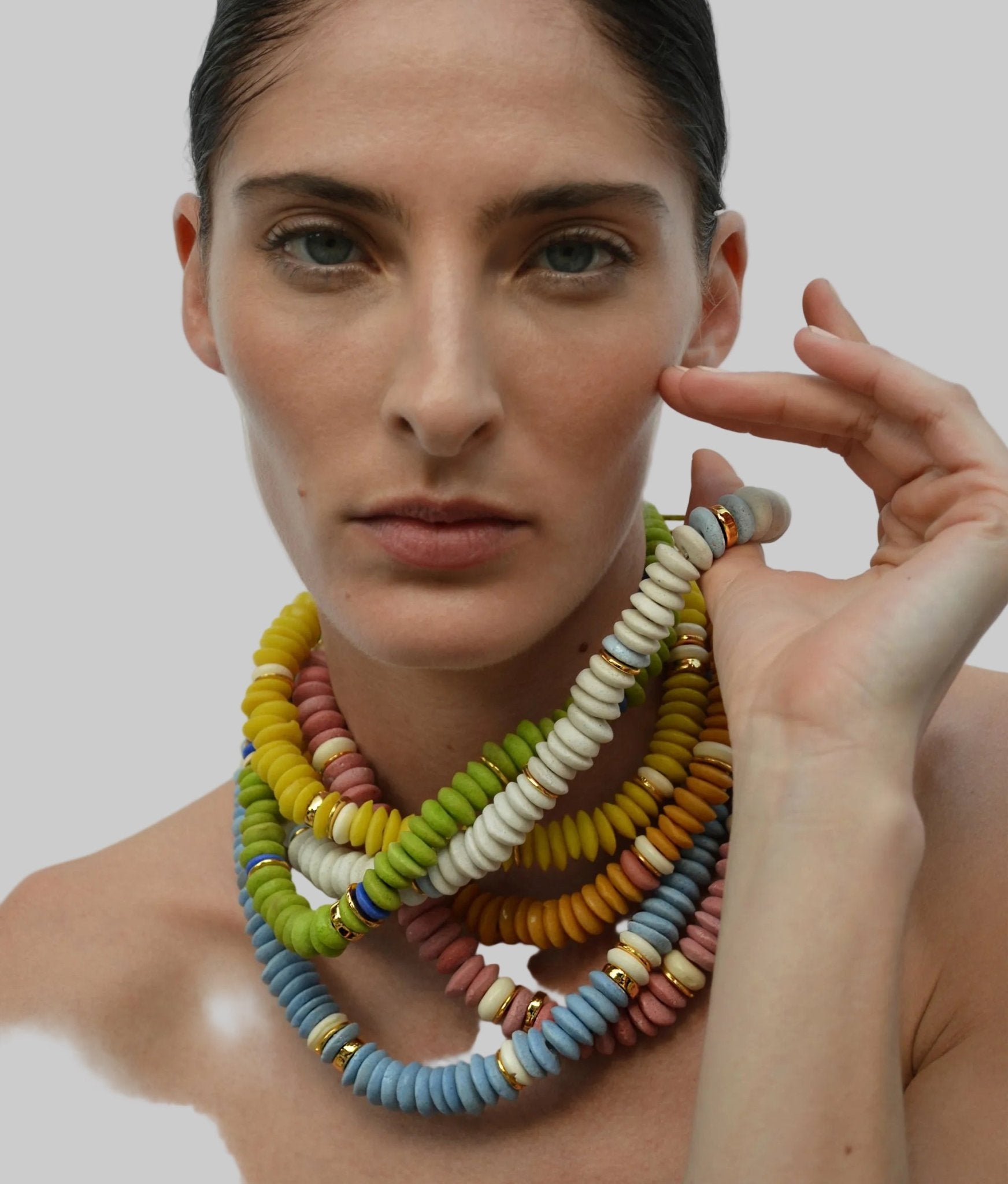 Laguna Necklace Sky Blue - Lizzie Fortunato