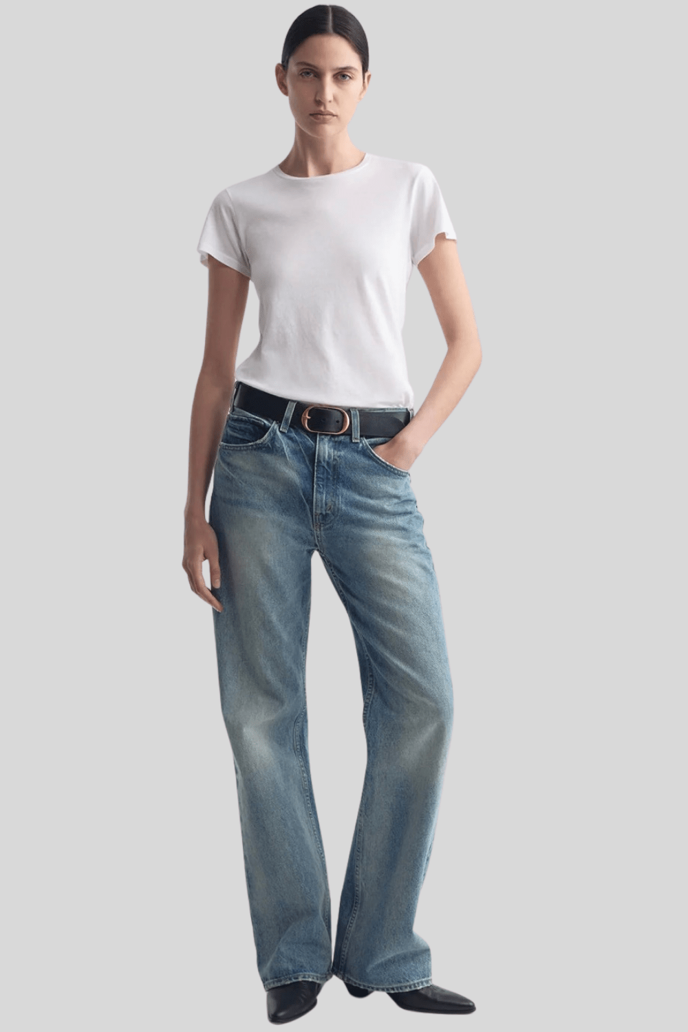 Lana Crewneck Tee - Nili Lotan