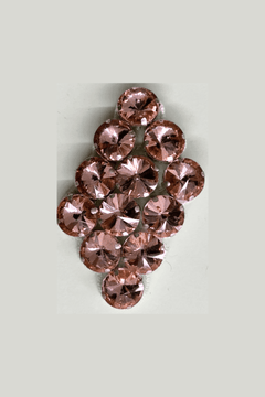 Large Rhinestone Brooch - Odeeh