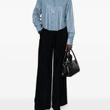 Leather Boxy Shirt - Forte Forte