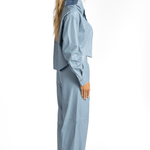 Leather High Waist Pants - Forte Forte
