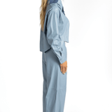 Leather High Waist Pants - Forte Forte
