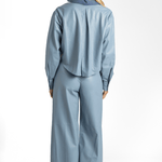 Leather High Waist Pants - Forte Forte