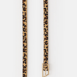 Leopard Print Belt - Closed