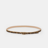 Leopard Print Belt - Closed