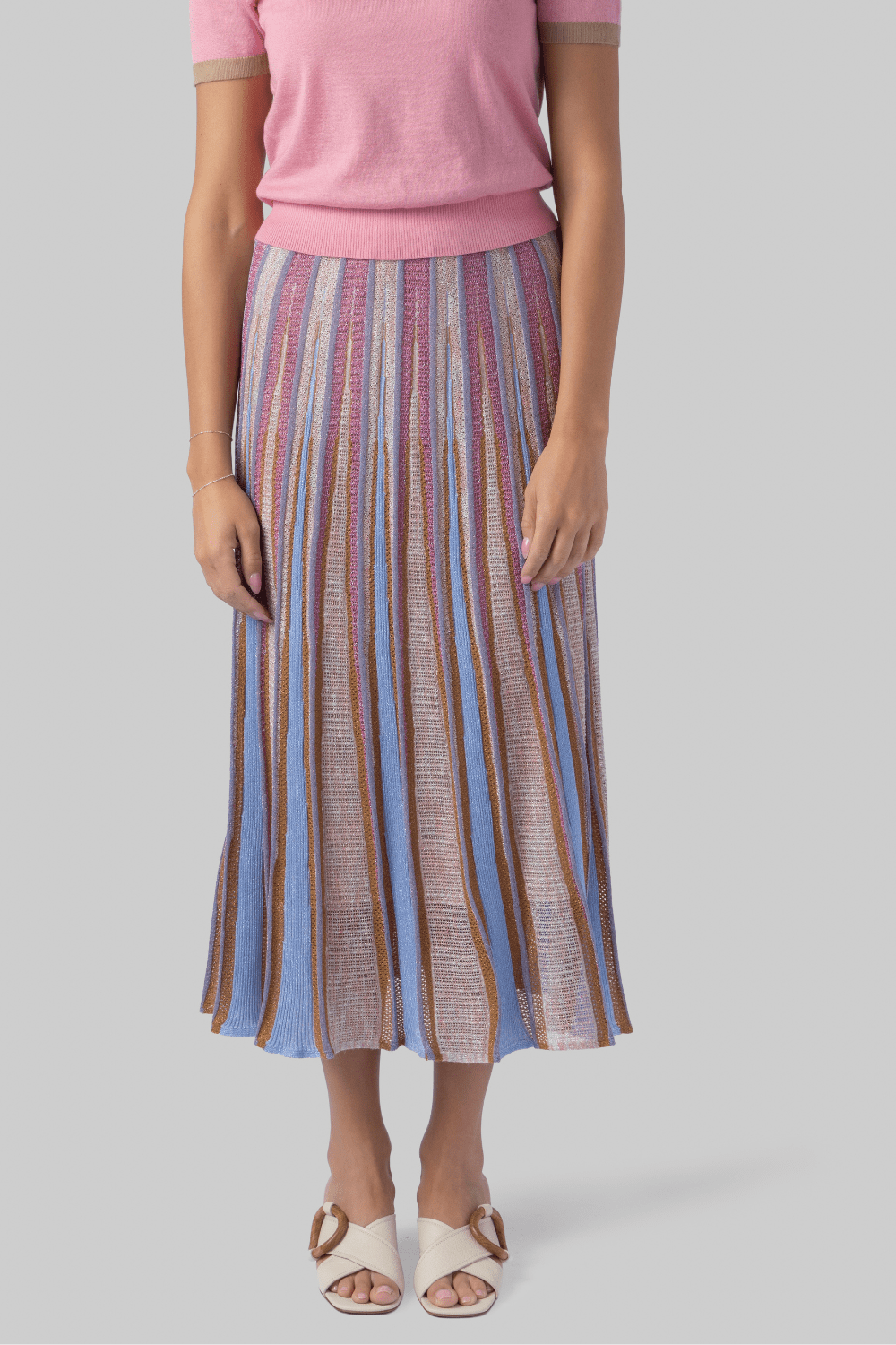 "Les Folies" Jacquard Tulip Skirt - Forte Forte