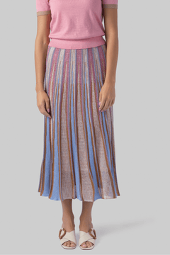 "Les Folies" Jacquard Tulip Skirt - Forte Forte