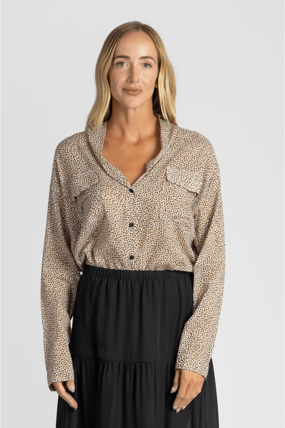 "Les Petites Pois" Print Shirt - Forte Forte